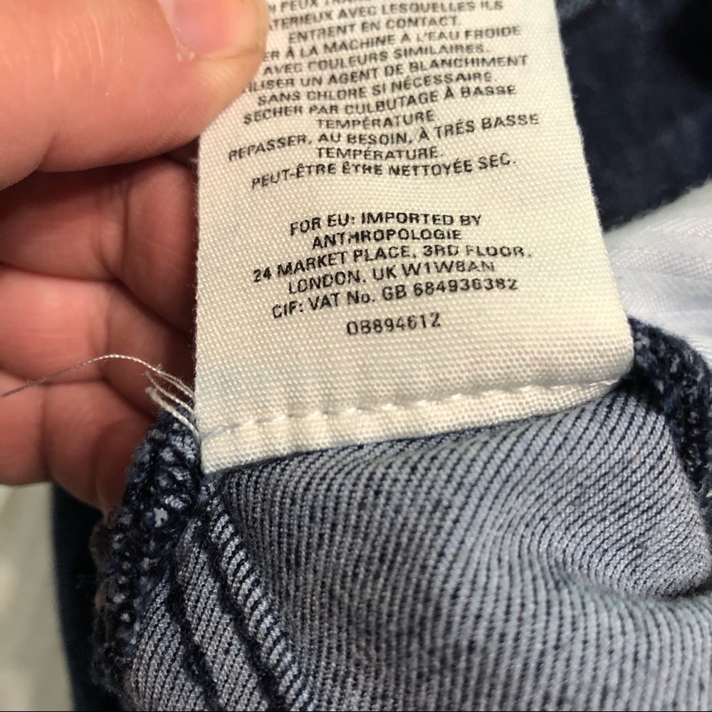 Pilcro High Rise Denim Legging 1242 - Picture 5 of 8